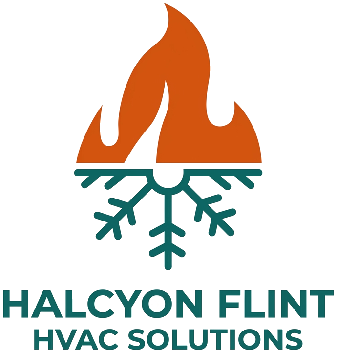 Halcyon Flint HVAC Solutions logo